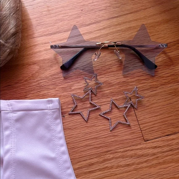 Blue and White DCC Cheerleader Costume Dallas Cowboy - everything you need!!!! - Picture 7 of 9